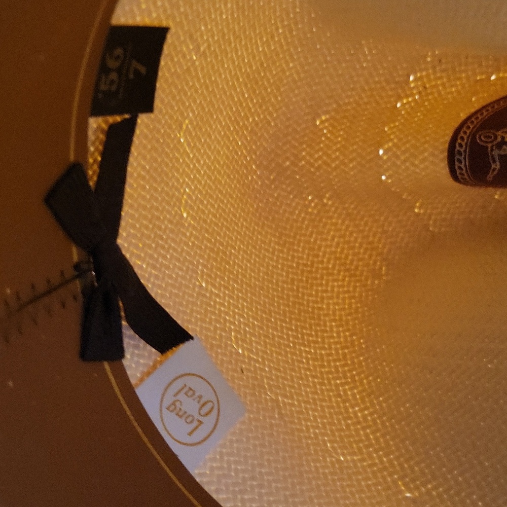 Resistol Shantung Panama straw hat - Picture 8 of 11